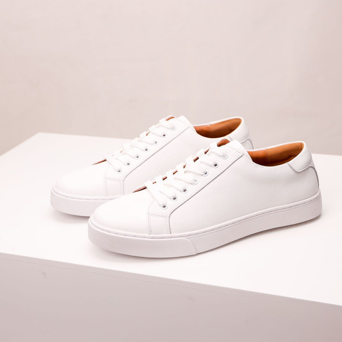 Baskets à lacets pour homme - Blanc