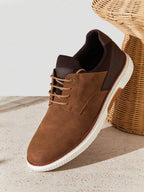 Baskets homme à empiècements - image 2
