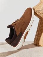 Baskets homme à empiècements - image 4