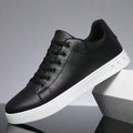 Baskets homme basses à lacets - Noir