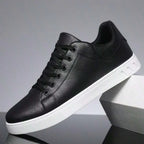 Baskets homme basses à lacets - Noir