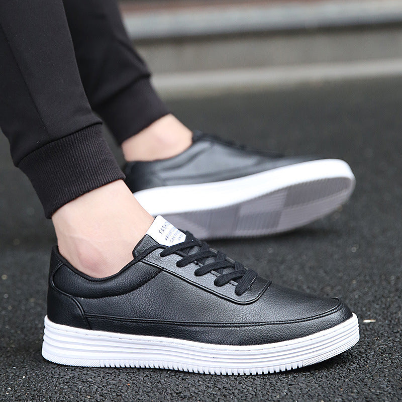 Baskets homme bout arrondi - Noir