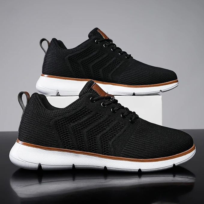 Baskets homme maille ajourée - image 4