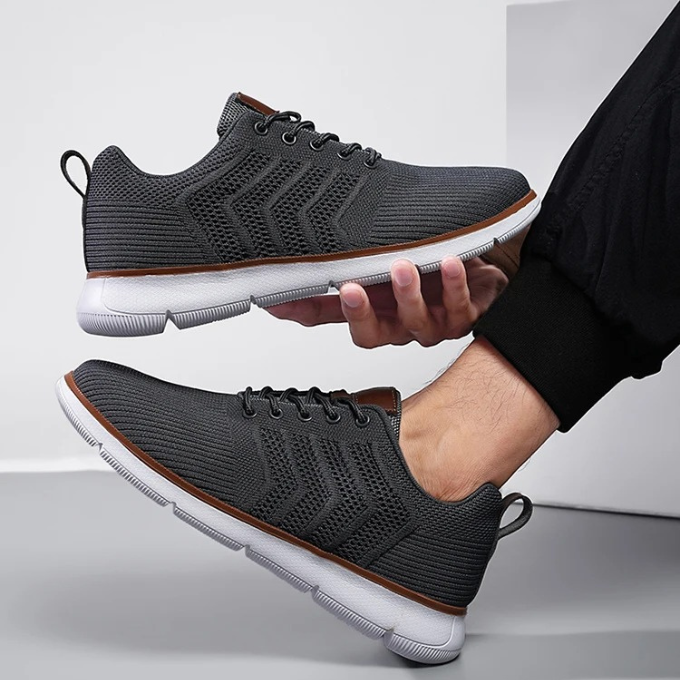 Baskets homme maille ajourée - image 7
