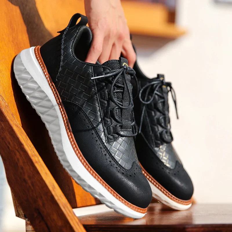 Baskets homme perforées - image 7