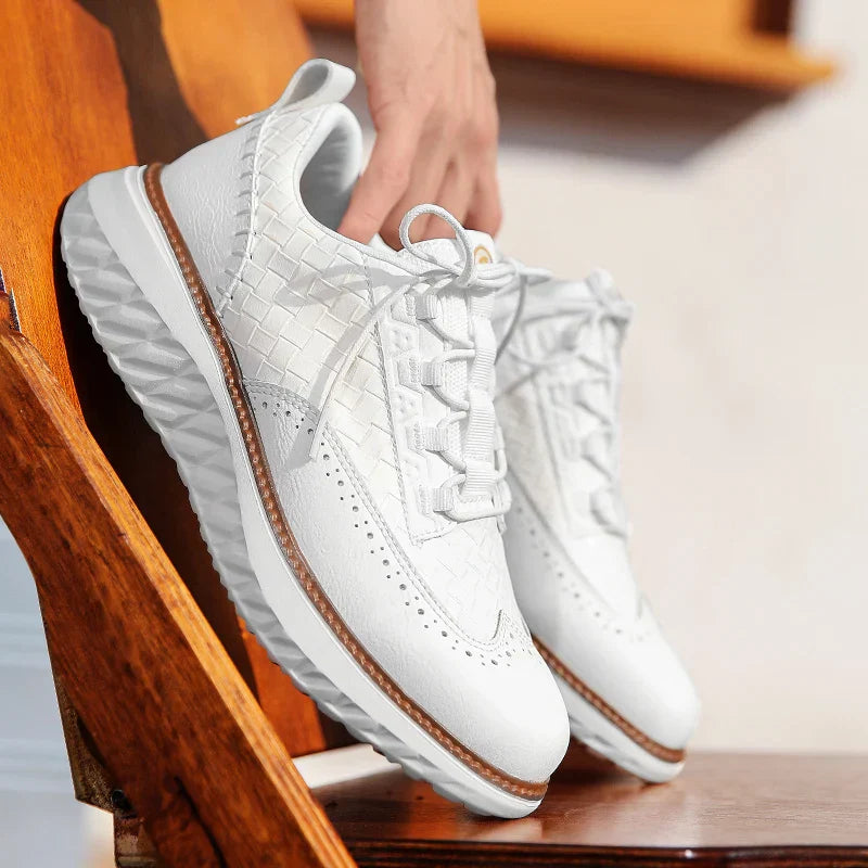 Baskets homme perforées - image 8