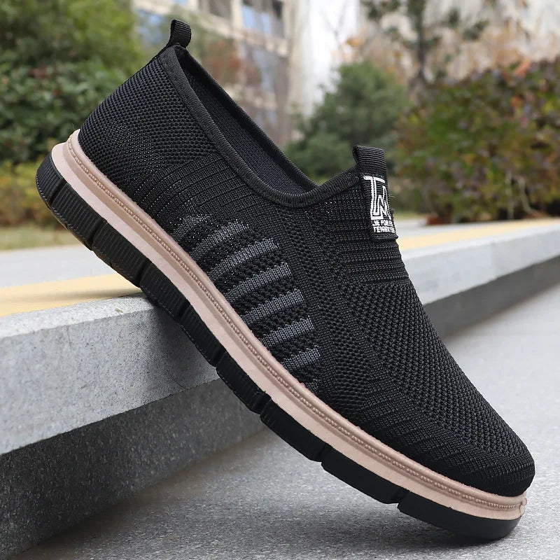 Baskets homme sans lacets semelle épaisse - image 4