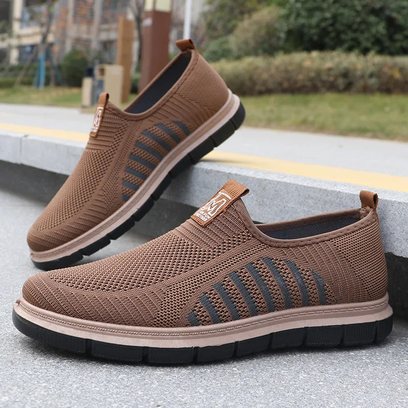 Baskets homme sans lacets semelle épaisse - image 5