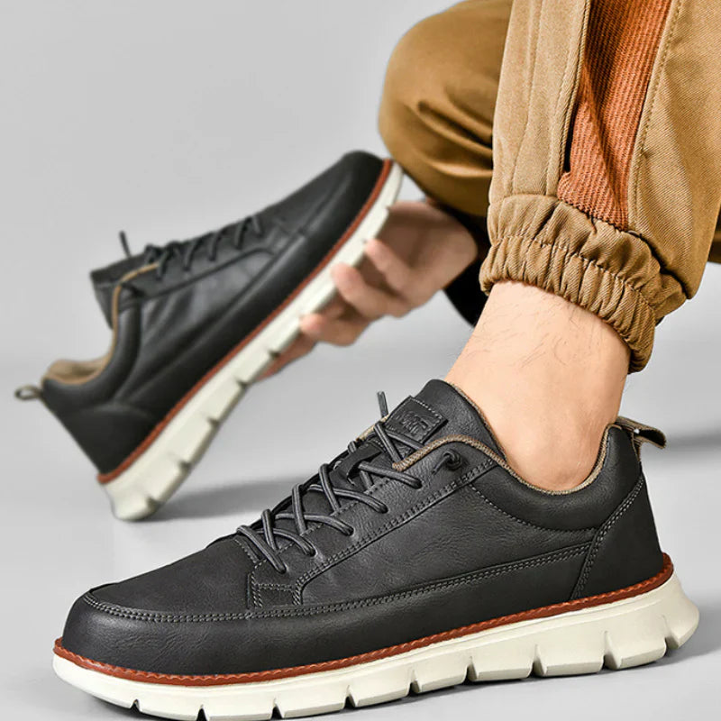Baskets homme semelle crantée - image 8