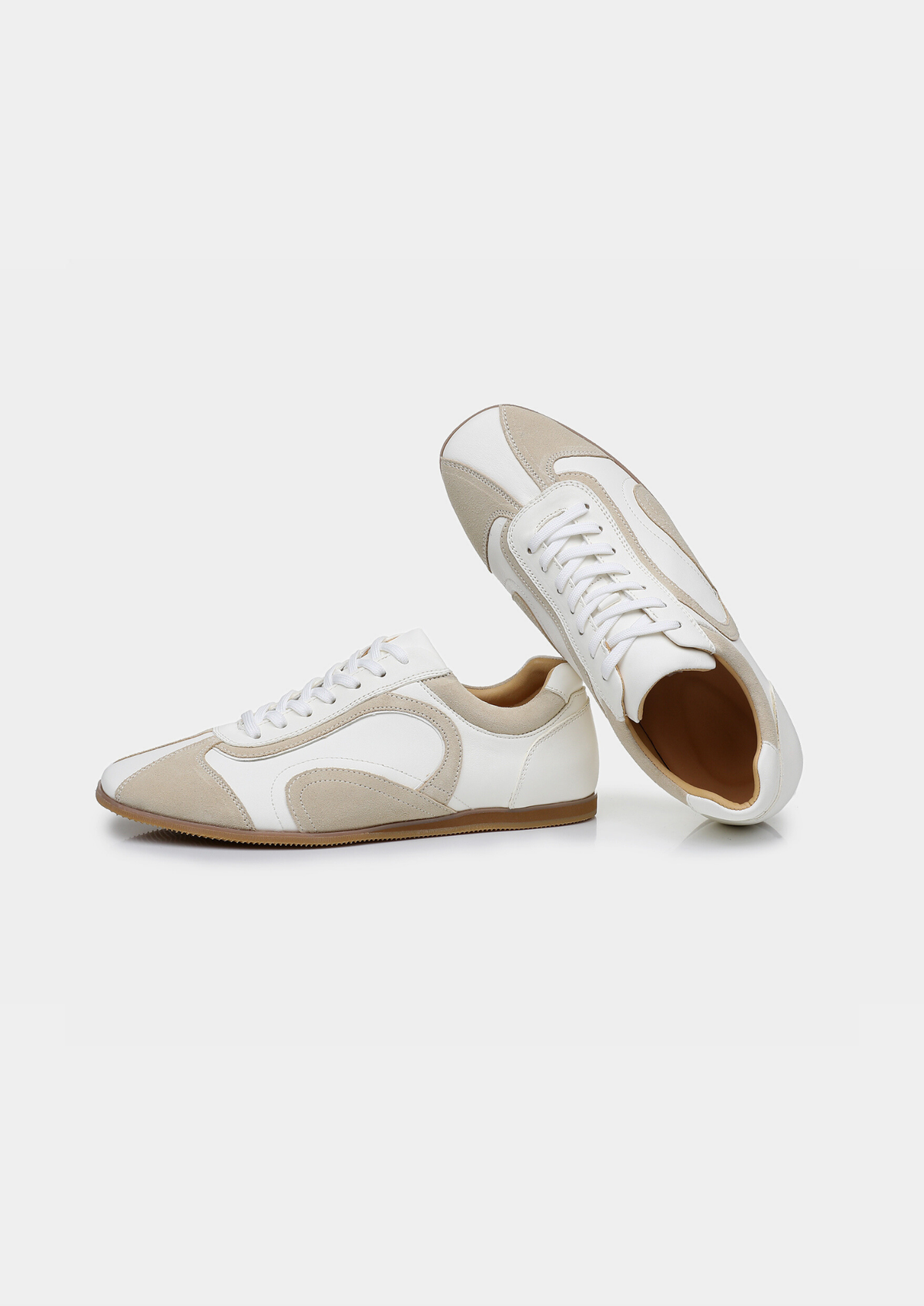 Baskets homme semelle plate - image 2