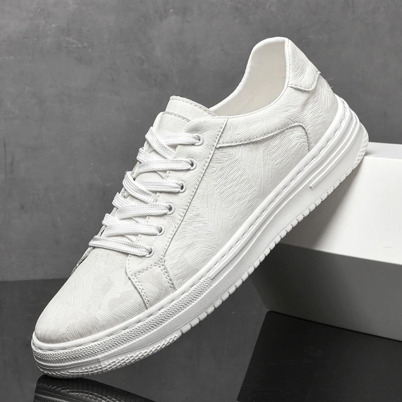 Baskets homme tige basse - Blanc