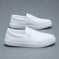 Baskets sans lacets pour homme - Blanc