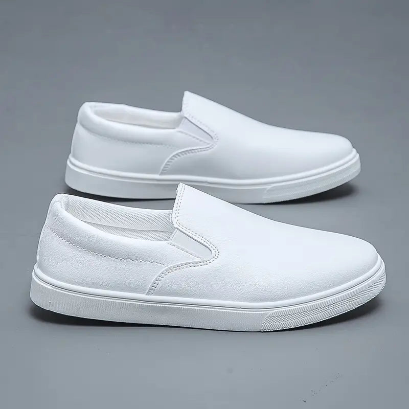 Baskets sans lacets pour homme - Blanc
