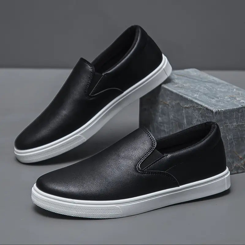 Baskets sans lacets pour homme - Noir