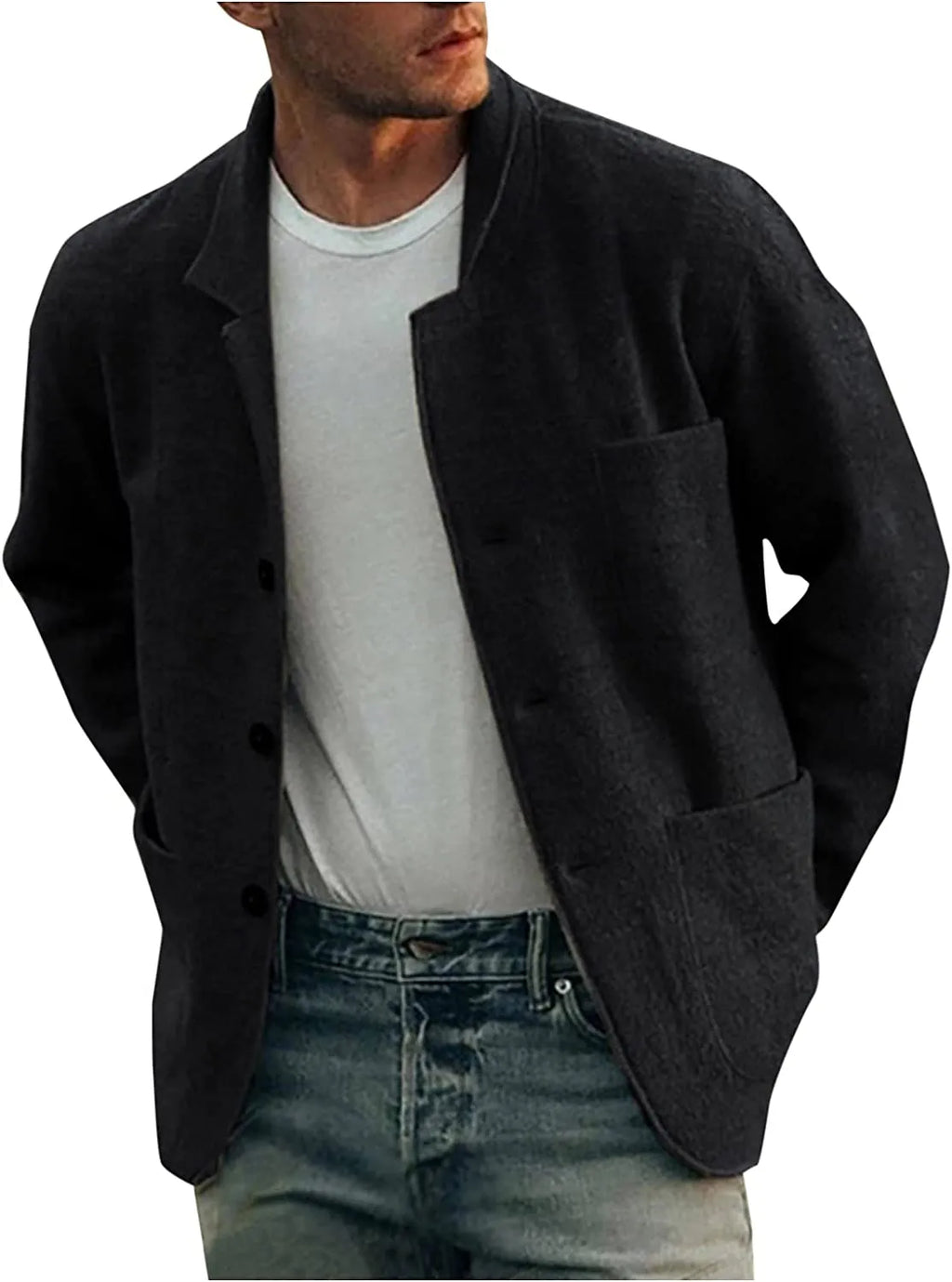 Blazer Élégant pour Homme avec Poches - image 1