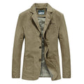 Blazer Léger Décontracté - Kaki