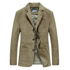 Blazer Léger Décontracté - Kaki