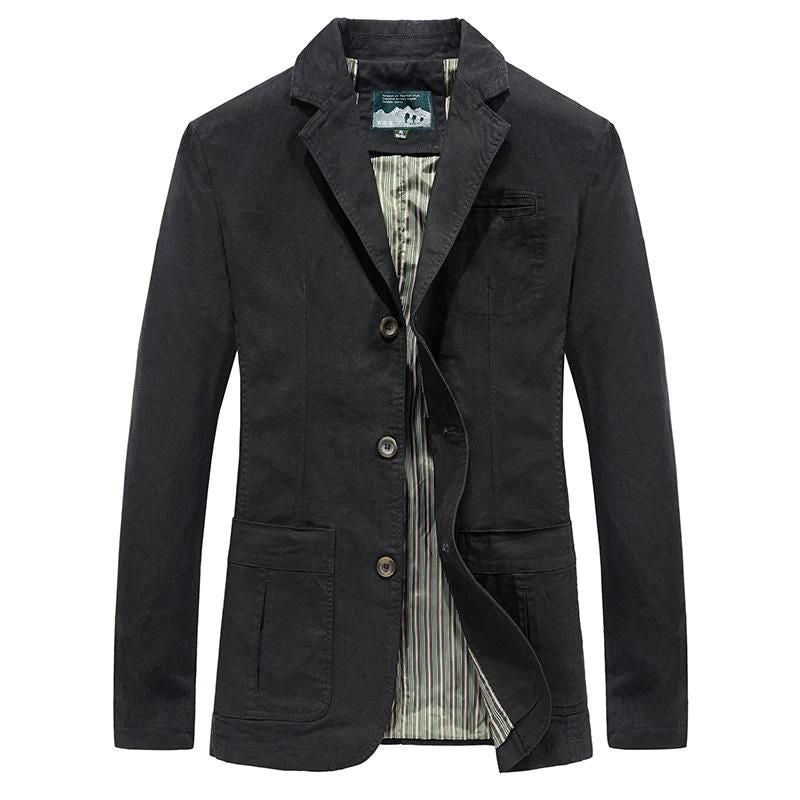 Blazer Léger Décontracté - Noir