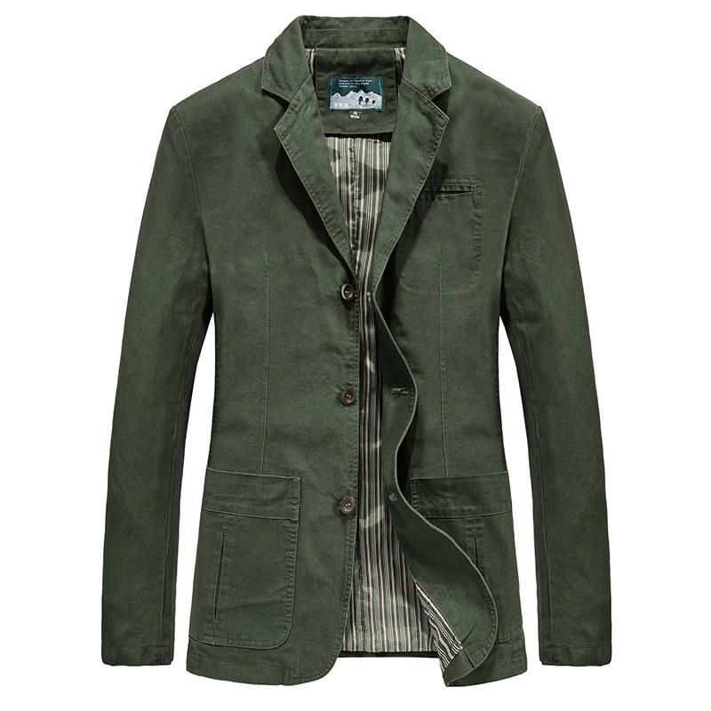 Blazer Léger Décontracté - Vert armée