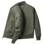 Blouson Bombardier Décontracté Premium pour Homme – Coupe Ample avec Col Montant - image 5