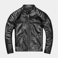 Blouson homme col montant zippé - Noir