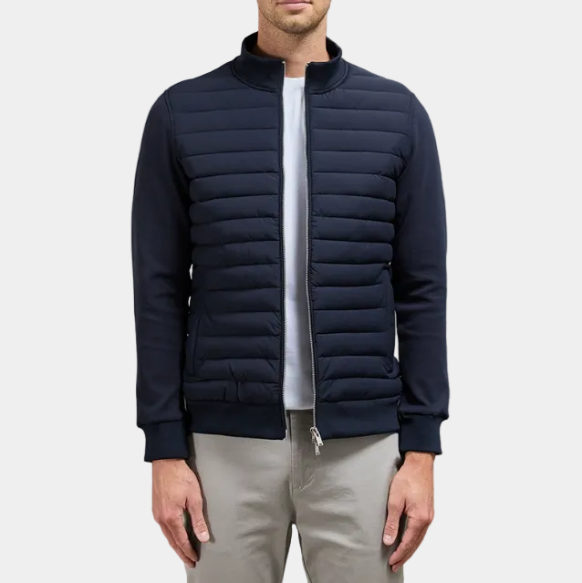Blouson homme matelassé - Bleu marine