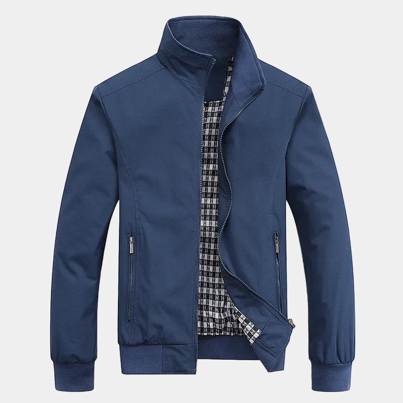 Blouson homme zippé - Bleu