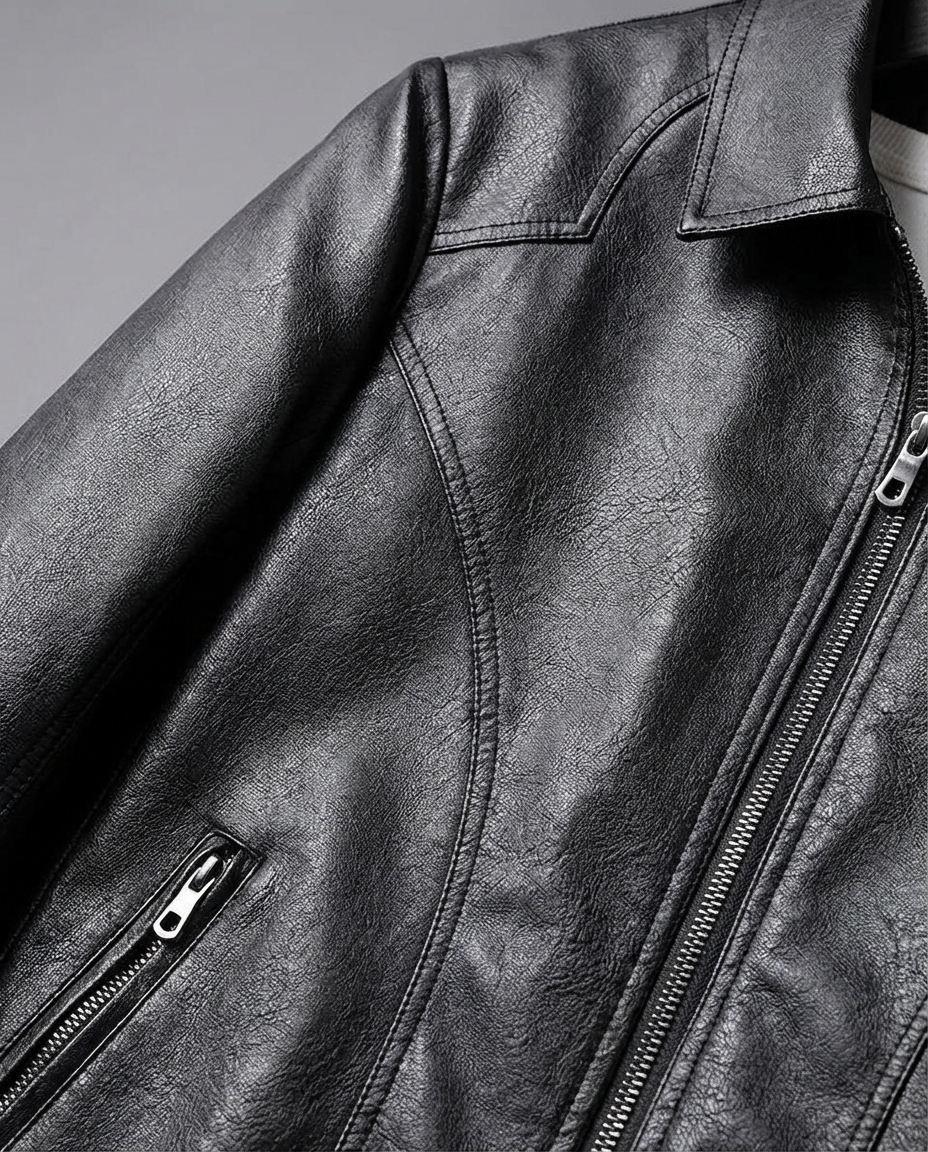 Blouson homme zippé col classique - image 4