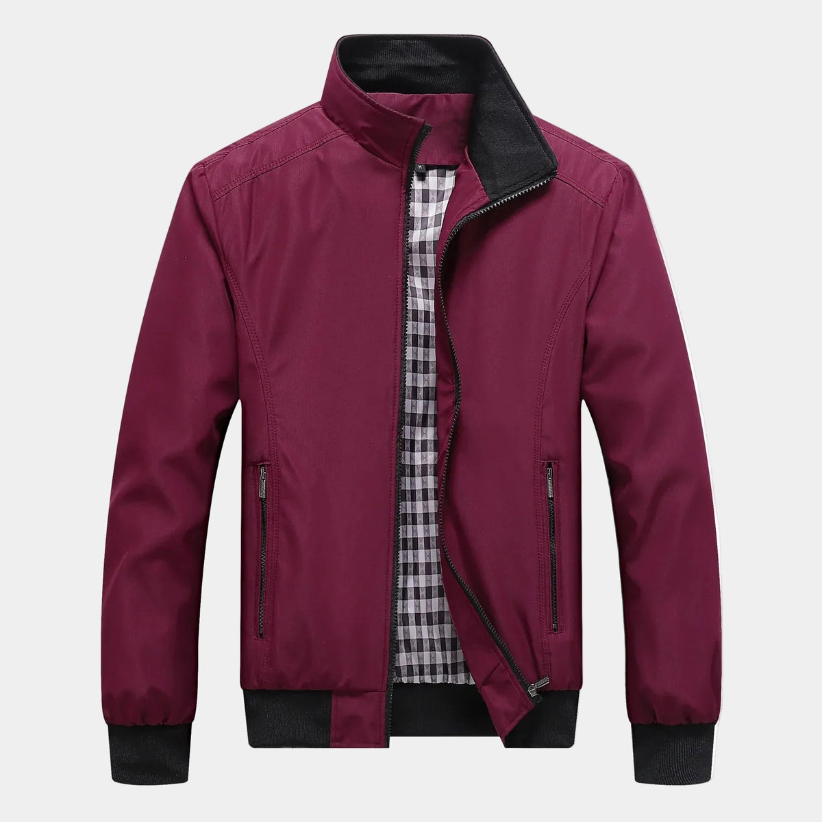 Blouson homme zippé - Rouge