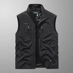 Bodywarmer homme zippe a col montant - Pratique et polyvalent - image 9