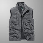 Bodywarmer homme zippe a col montant - Pratique et polyvalent - image 10