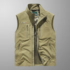 Bodywarmer homme zippe a col montant - Pratique et polyvalent - image 13