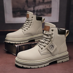 Bottes à Lacets Durables de Luxe pour Homme – Chaussures Confortables au Quotidien - Gris
