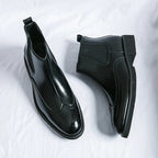 Bottes Chelsea homme perforées - image 3