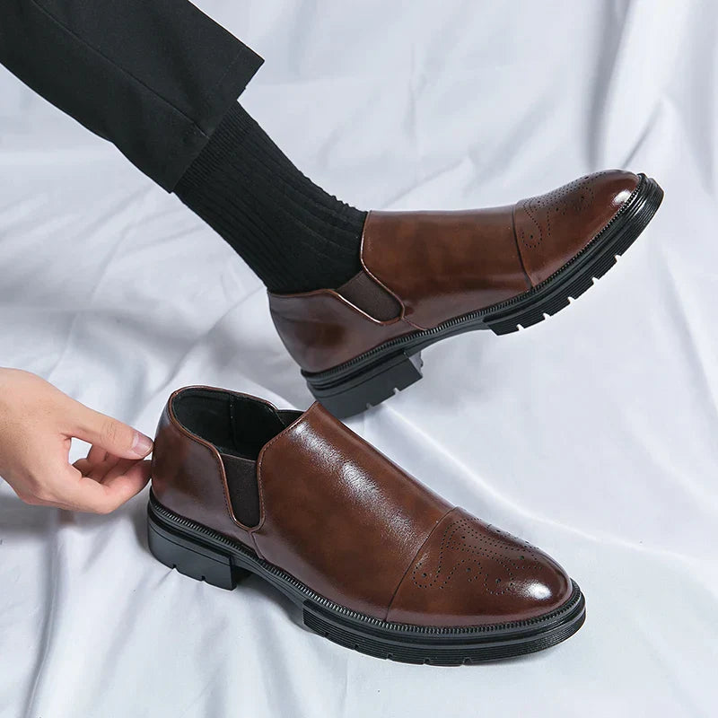 Bottes homme à semelle crantée - image 4