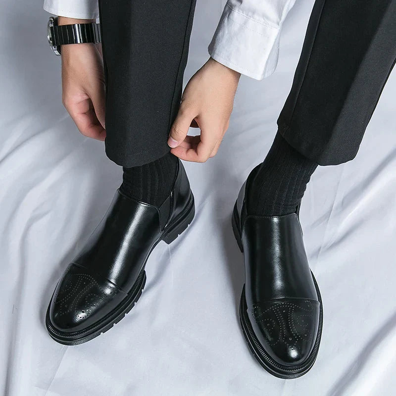 Bottes homme à semelle crantée - image 5