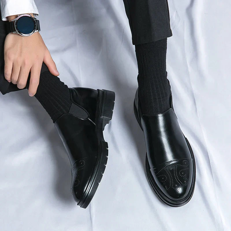 Bottes homme à semelle crantée - image 6