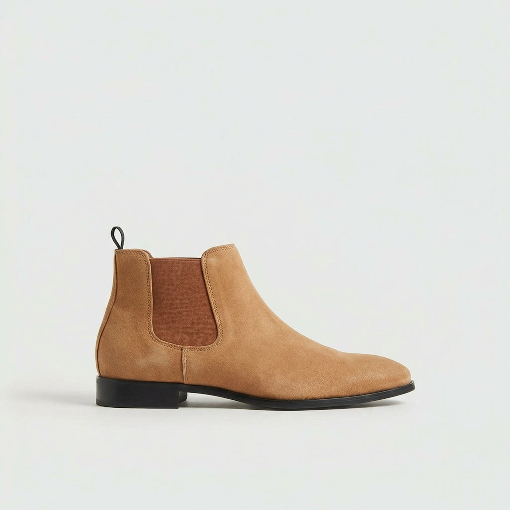 Bottines Chelsea homme classiques - Marron