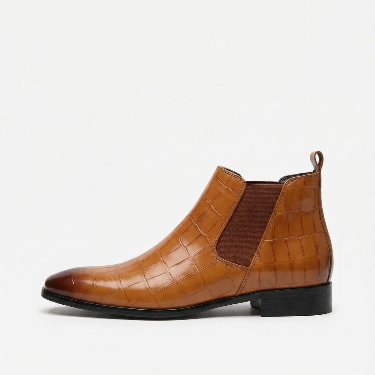 Bottines Chelsea homme texturées - image 4