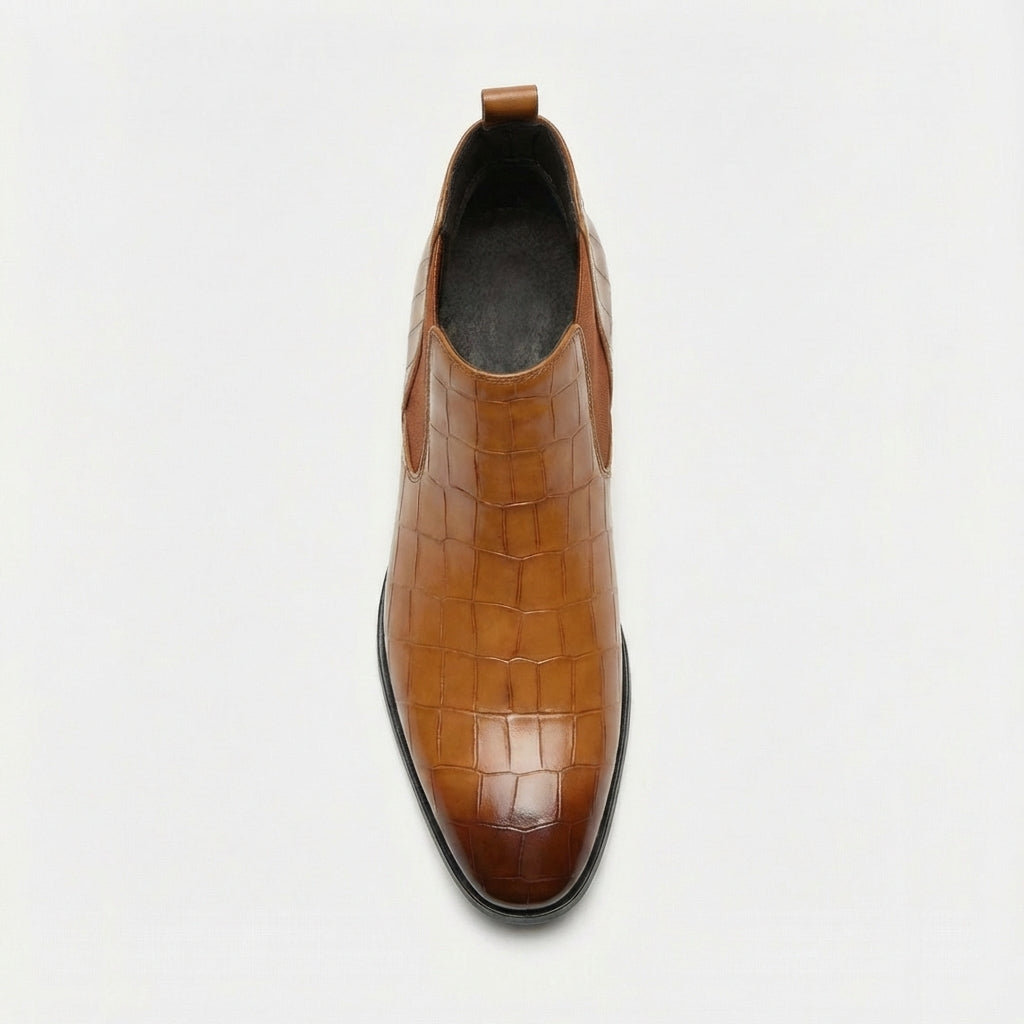 Bottines Chelsea homme texturées - image 5