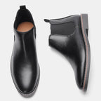 Bottines homme à empiècements élastiques - image 6