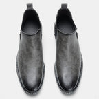 Bottines homme à empiècements élastiques - image 8