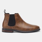 Bottines homme à empiècements élastiques - image 9