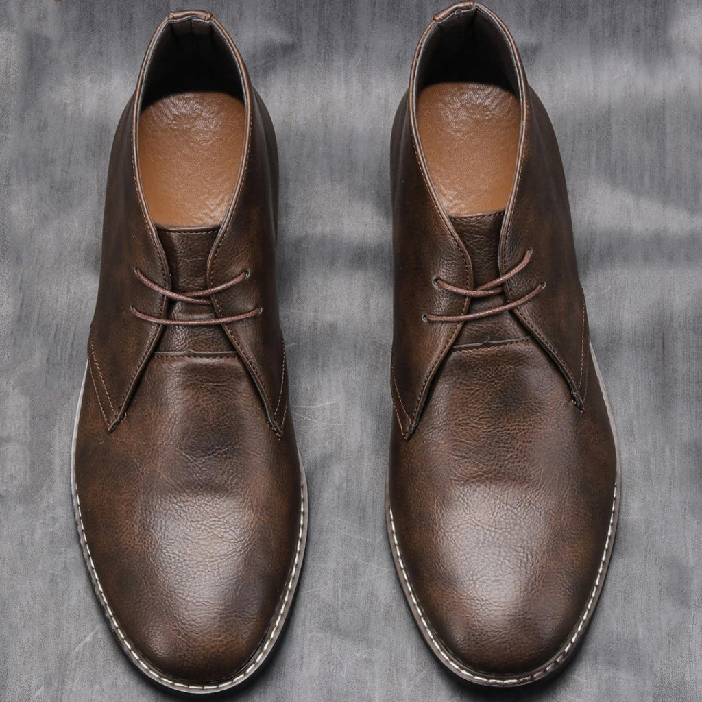 Bottines homme à lacets - image 3