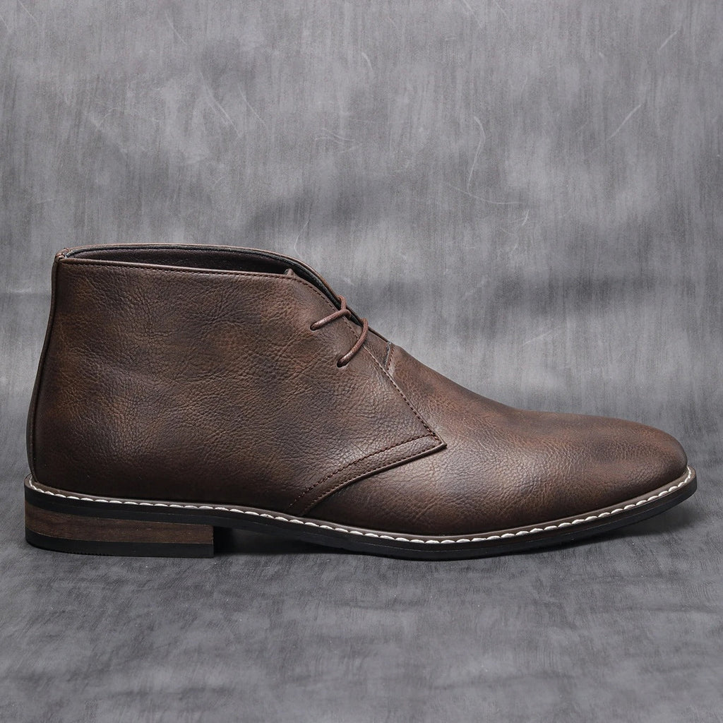 Bottines homme à lacets - image 4