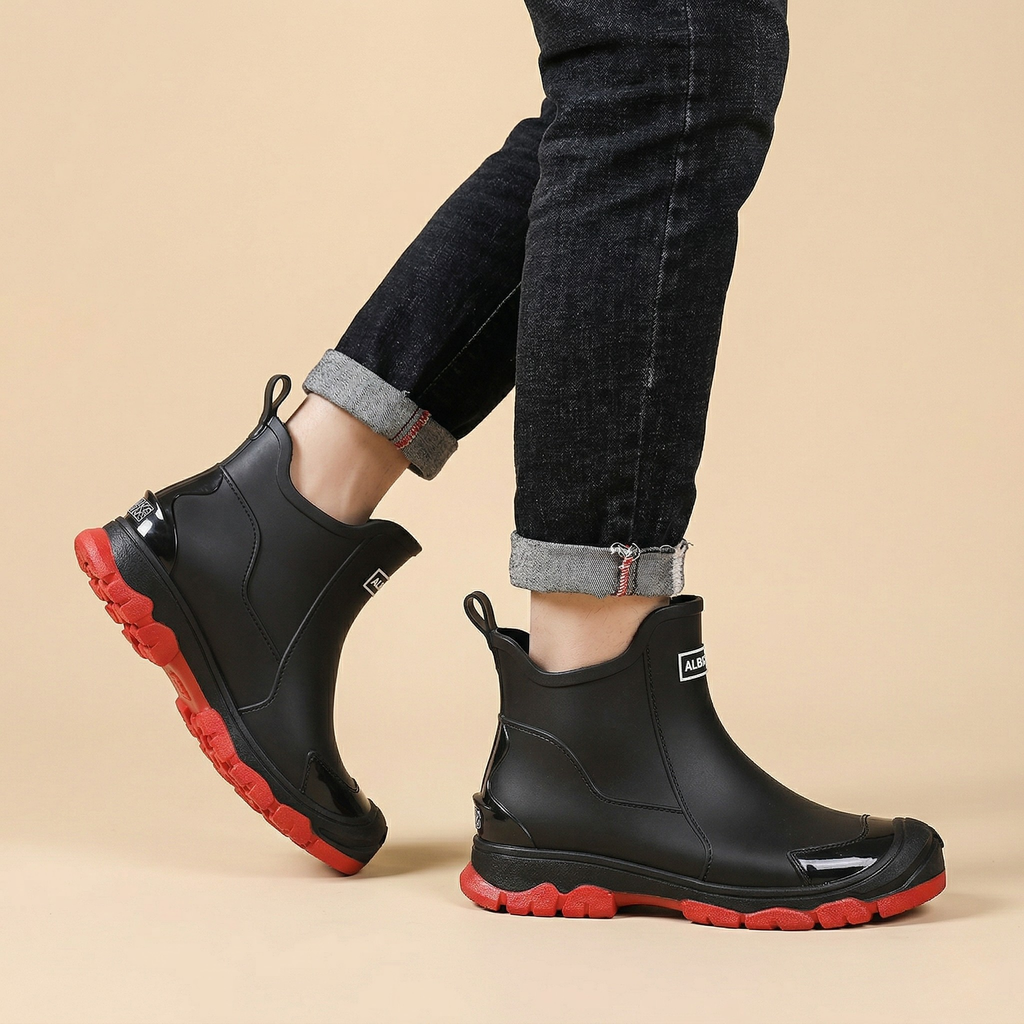Bottines homme semelle crantée - image 6