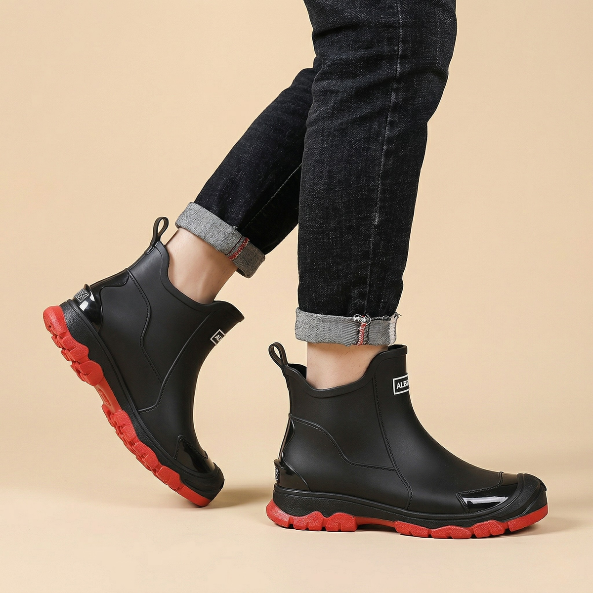 Bottines homme semelle crantée - image 6
