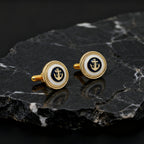 Boutons de manchette nautiques pour hommes - image 3