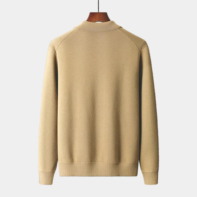 Cardigan homme boutonné - image 5