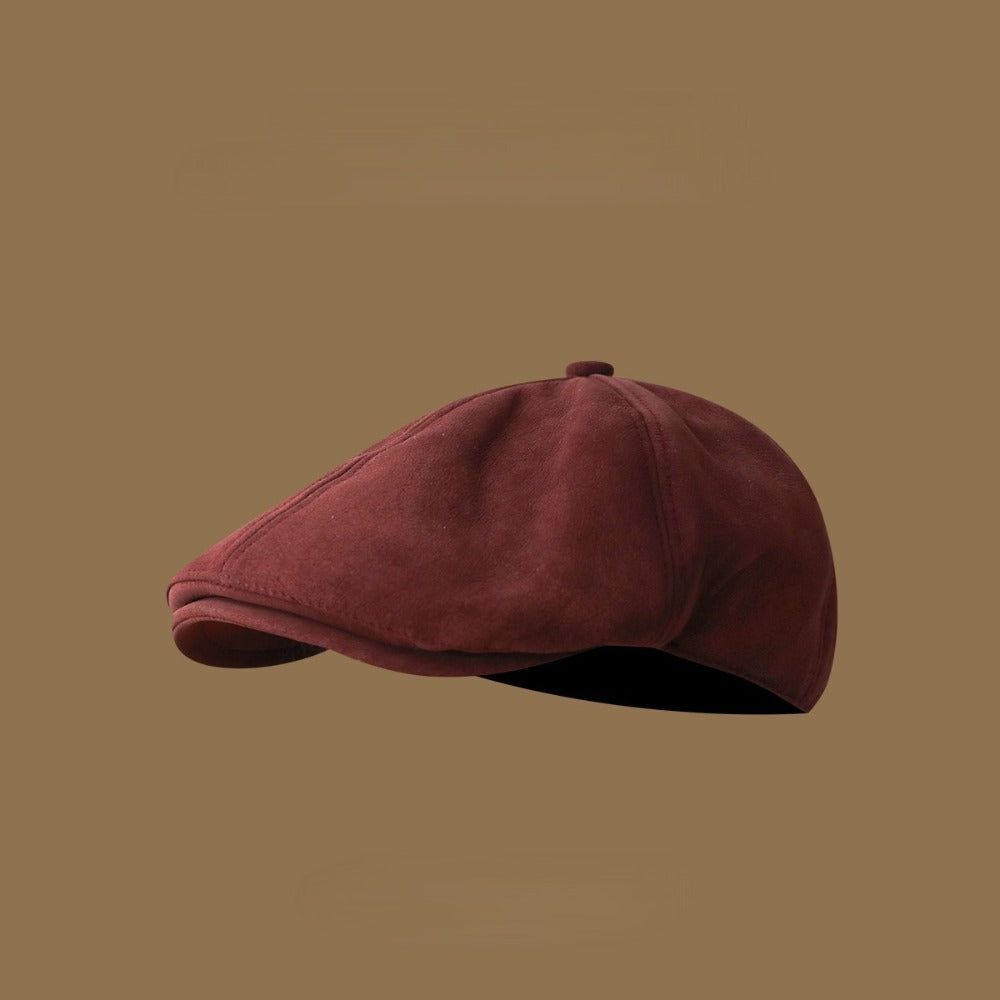 Casquette gavroche homme - Bordeaux